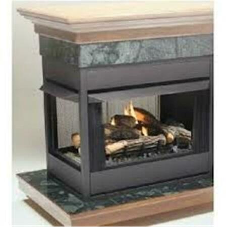 KINGSMAN Zero Clearance Universal Multi-Sided Vent Free Fireplace MVF40